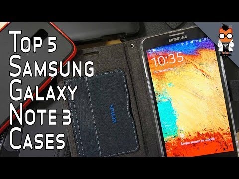 Top 5 Samsung Galaxy Note 3 Cases