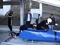 Training run in Igls, Austria