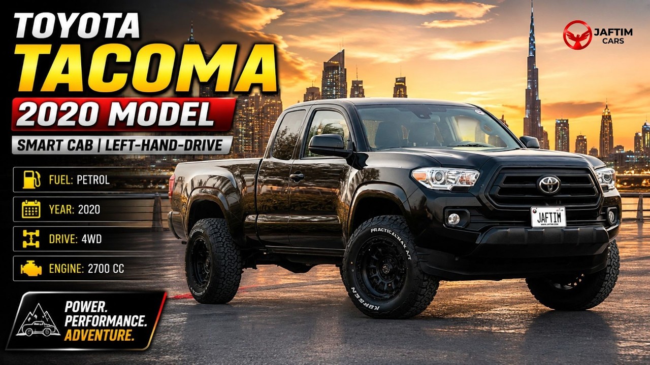 Toyota Tacoma . 2020 | SMART CAB | 2.7L PETROL | AT | LHD video