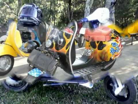 vespa tuning - Raccolta di fantastiche vespe modificate.