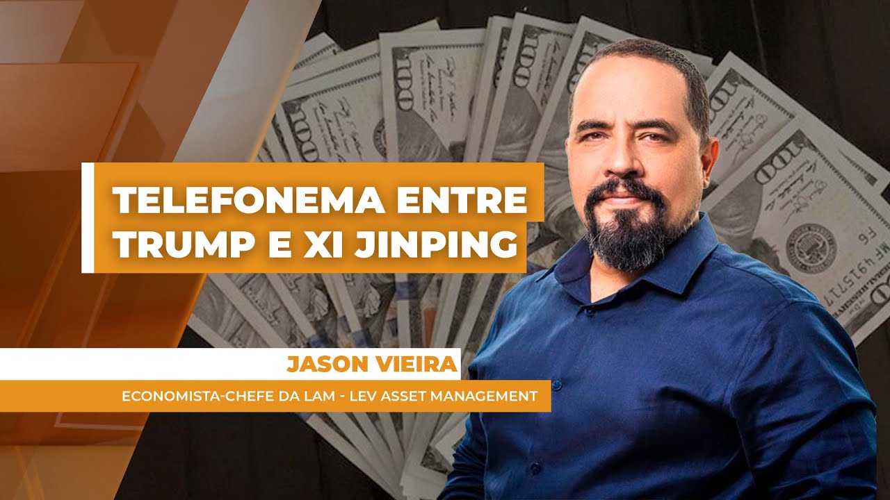 Telefonema entre Trump e Xi Jinping faz dólar cair e mercado segue atento aos dados da economia ...