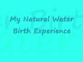 Natural Water Birth
