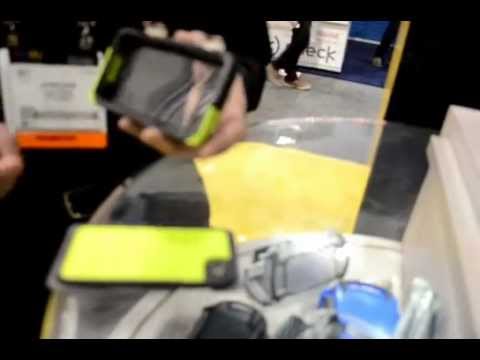CES 2013 OtterBox case demo JUMPS on the toughest Armour series