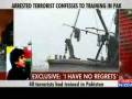 videos de I have no regrets  Captured terrorist Azam Mumbai Terrorist Attacks