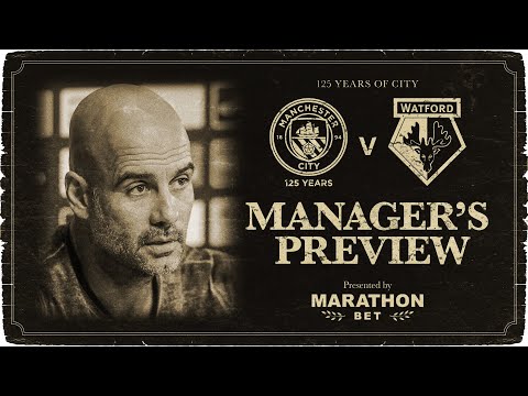 Video: TEAM NEWS, GABRIEL JESUS & RIYAD MAHREZ | Pep Guardiola previews City v Watford