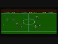 matt and malcolm playing a game on soccer on virtual console originally on the nes. game includes 10 goals, own goals and offsides lol. 8 bit