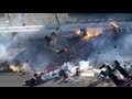 Dan Wheldon's Indy Car Friends on Tragic Loss; Crash Video Shows 15-Car Pileup