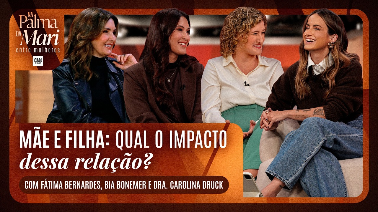AO VIVO: Fátima Bernardes e Bia Bonemer e a relação entre mãe e filha | Na Palma da Mari - EP 5