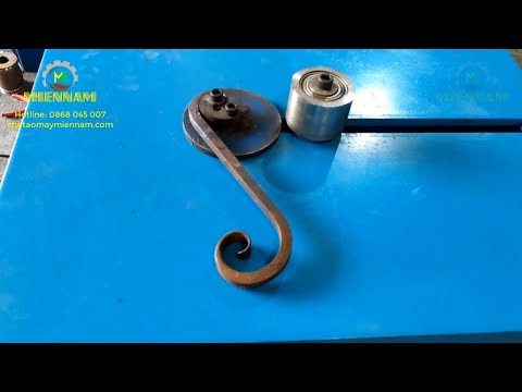 MÁY UỐN SẮT HOA VĂN - MÁY UỐN SẮT NGHỆ THUẬT - 0868 045 007 - CHẾ TẠO MÁY MIỀN NAM
