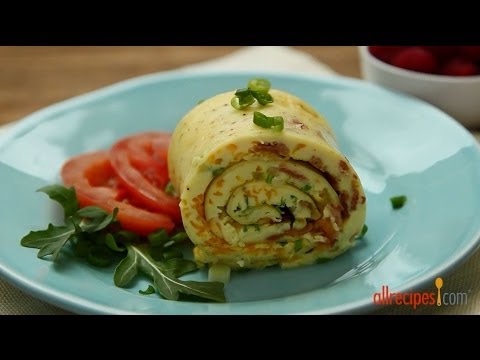 Brunch Recipes - How to Make a Baked Omelet Roll