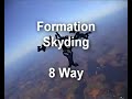 Formation Skydiving 4 an 8 Way samples