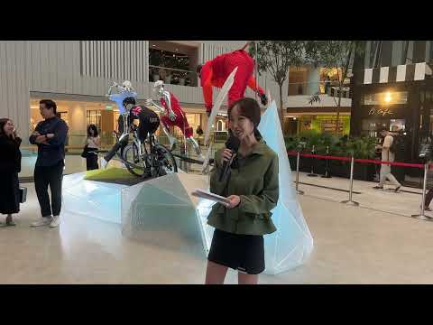 DESCENTE Grand Opening for Raffles City