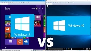 Comparing Windows 10 to Windows 8.1!