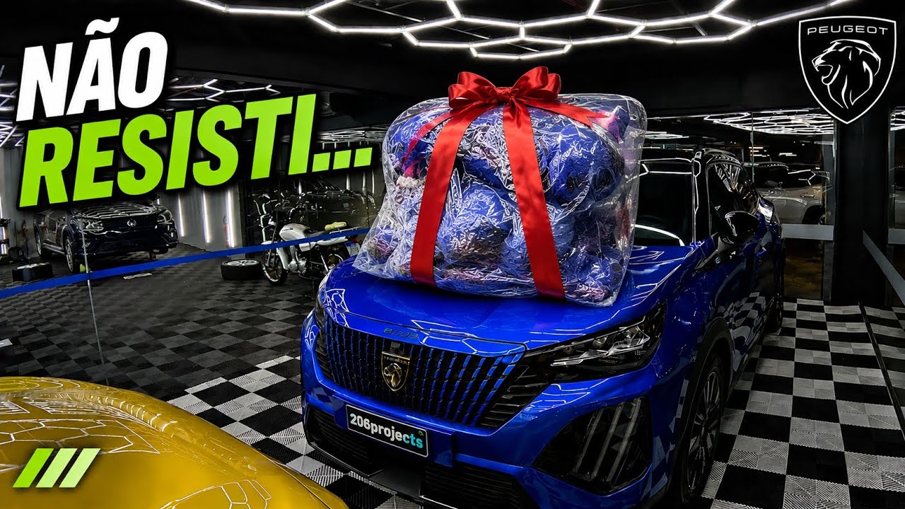 Comprei um PRESENTE para o meu Peugeot e-2008!