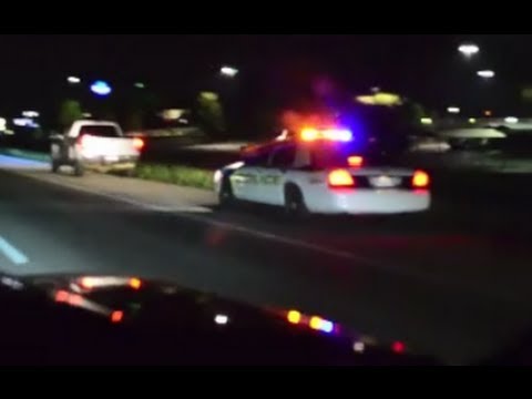 350z vs Duramax LB7 Caught by Police Racing!_Car videos