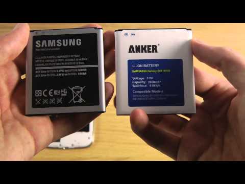 Samsung Galaxy S4 Extra Battery - 2600mah Anker Review