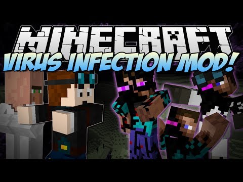 Minecraft | VIRUS INFECTION! (Can You Save the World from EVIL?) | Mod Showcase