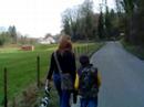 wandelen met con, jesse en kaya 2005
