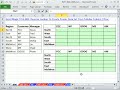 Excel Magic Trick 886: Two Way Lookup, List Names In Tabular Table (Row&Column Criteria)