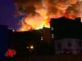 Raw Video: Massive Fire at Universal Studios