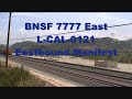 BNSF 7777 Eastbound