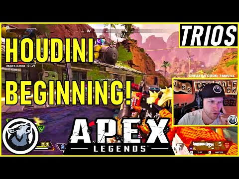 HOUDINI BEGINNING! VISS w/ Caliverse APEX LEGENDS SEASON 5