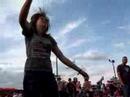 CJP Lowlands 2008 Dancing girl @ Pinkpop