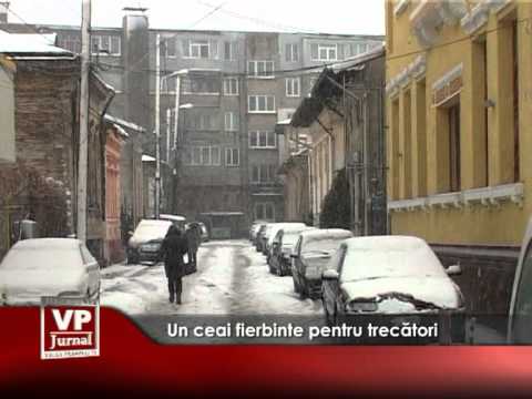Un ceai fierbite pentru trecători