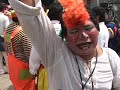 Marcha payasos contra la violencia