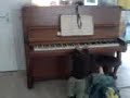 Benjahmin V on the piano