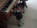 Benjahmin V on the piano
