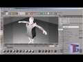 Tutorial: Create female cloth in Cinema 4D with Clothilde (Night dress with black mini skirt)
