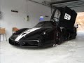 ***Ferrari FXX Supercar on racetrack and driven hard!!***