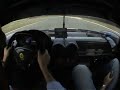 ***Ferrari FXX Supercar on racetrack and driven hard!!***