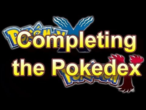 how to fill national pokedex in y