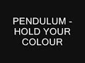 pendulum   hold your colour