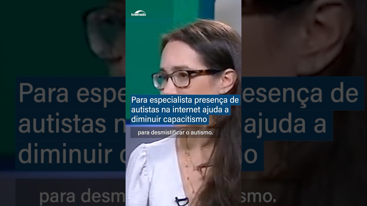 Para especialista presença de autistas na internet ajuda a diminuir capacitismo #Shorts