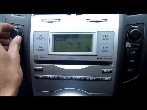 how to fit a cd player in a yaris