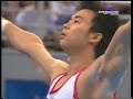 athens 2004 mens gymnastics team aa finals part 4/11