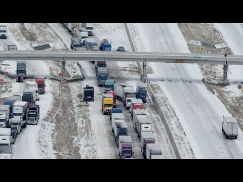 weather - Winter weather hits across the U.S., creating havoc for travelers.