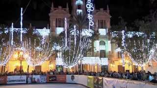 Encendido de la iluminación navideña e inauguración de las pistas de hielo