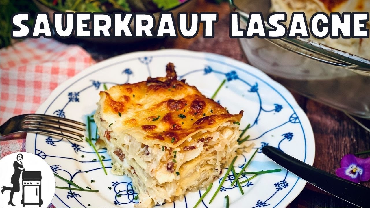 SauerkrautLasagne Einfache Rezepte