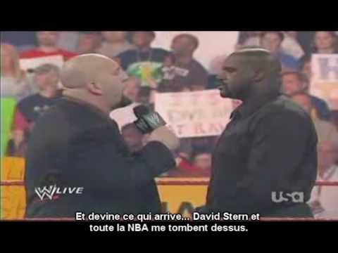 Shaquille O’Neal sur un ring de catch... Image de prévisualisation YouTube