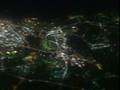 Bird's view of Taiwan from Cockpit at night Part1