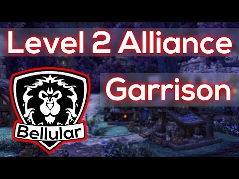 garrison - Time to look at the awesome level 2 alliance garrison in the Warlords of Draenor beta! ○I Stream on Twitch.tv! - http://bit.ly/BellularTwitch ○Twitter me! - ...