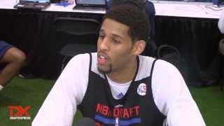 Allen Crabbe Draft Combine Interview