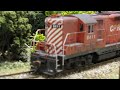Just a short update, show you my CPR GP9r that I have for sale on Ebay and also the recent work on the Hill...not so snow covered!