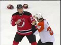 Arron Asham vs Riley Cote - Nov 8, 2007