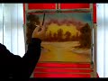 Bob Ross Oil Painting Mild Winter Day By Mark Terrell Pt.6