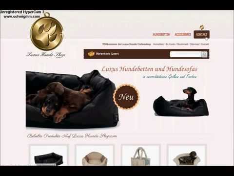Luxus Hundebett kaufen - Videoanleitung für luxus-hunde-shop.com